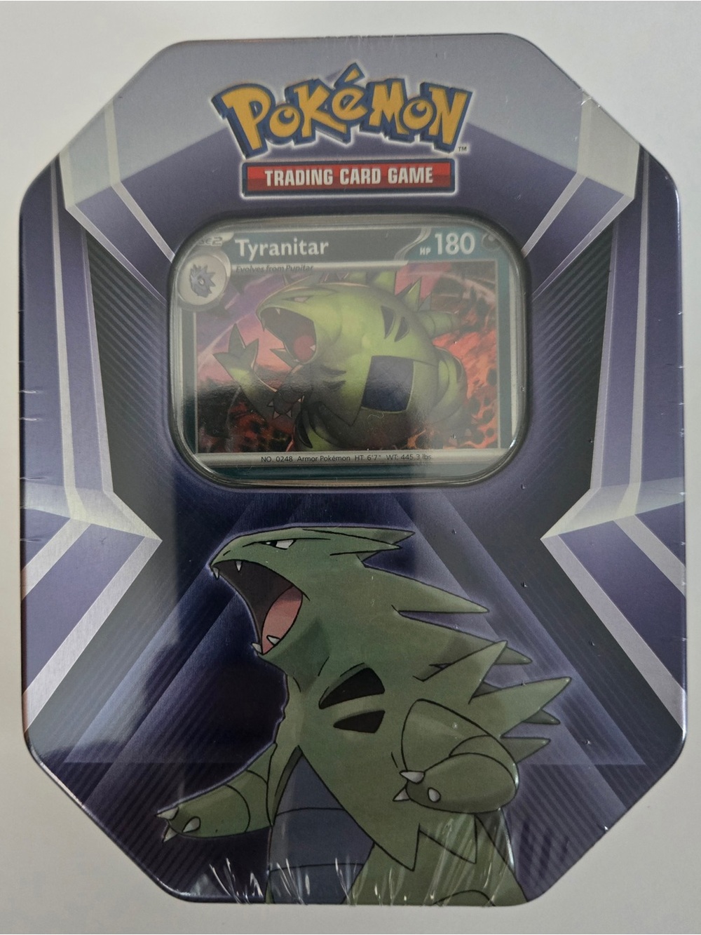 Pokémon TCG Tyranitar Collector Tin – NEW & FACTORY SEALED